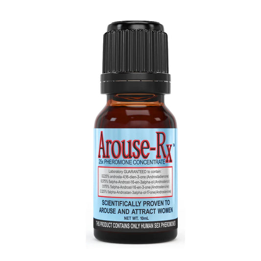 Arouse-Rx Pheromones For Men: Unscented Cologne Additive to Attract Women - 10mL