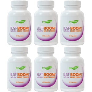 6 Bottles of Bust Boom Breast Enhancement Pills