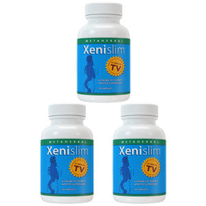 3 bottles of XeniSlim Extreme Diet Pill For Women: Fat Burner Weight Loss Formula