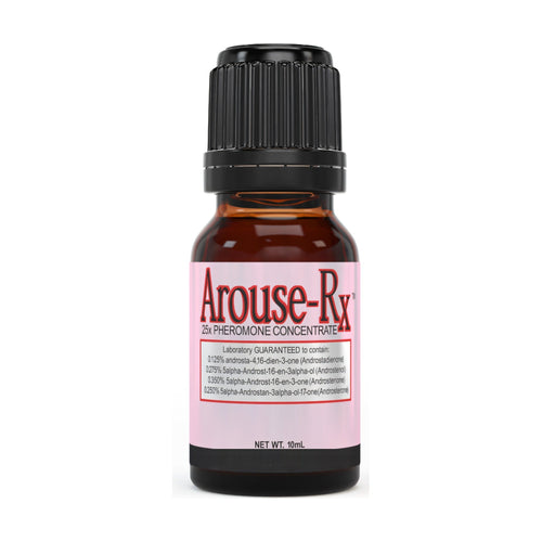 Arouse-Rx unscented pheromone perfume oil for women, 10 mL dropper bottle