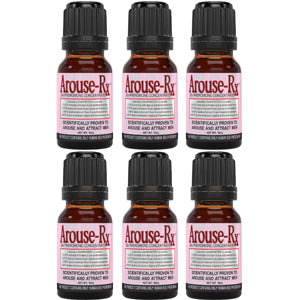 Arouse-Rx Unscented Pheromones for Women 6 Bottles