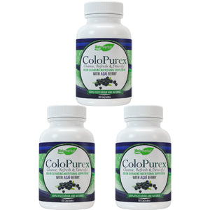 ColoPurex Ultimate Colon Cleanse Vegetarian Caps: Refresh and Detoxify