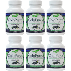 ColoPurex Ultimate Colon Cleanse Vegetarian Caps: Refresh and Detoxify