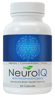 1 bottle of NeuroIQ Nootropic Brain Supplement Pills