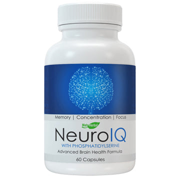 1 bottle of NeuroIQ Nootropic Brain Supplement Pills