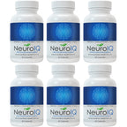 6 bottles of NeuroIQ Nootropic Brain Supplement Pills