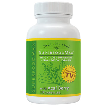 1 bottle of Superfood Max with 14 Diet Foods: Superfood Supplement w/Acai Berry