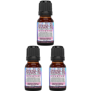 Arouse-Rx Perfume Scented Pheromones for Women 3 Bottles