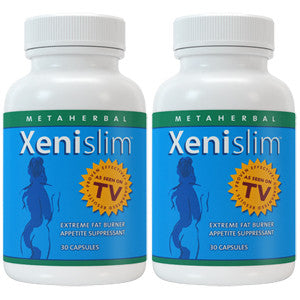 2 bottles of XeniSlim Extreme Diet Pill For Women: Fat Burner Weight Loss Formula