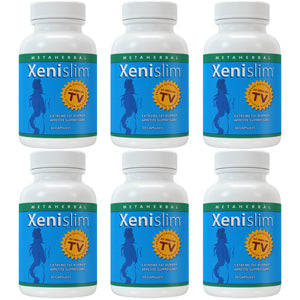 6 bottles of XeniSlim Extreme Diet Pill For Women: Fat Burner Weight Loss Formula
